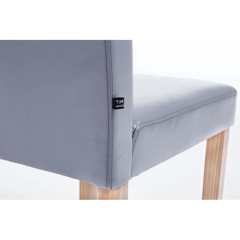 Silla de comedor Ina Natura gris