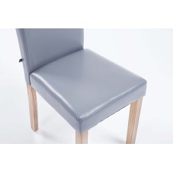 Silla de comedor Ina Natura gris