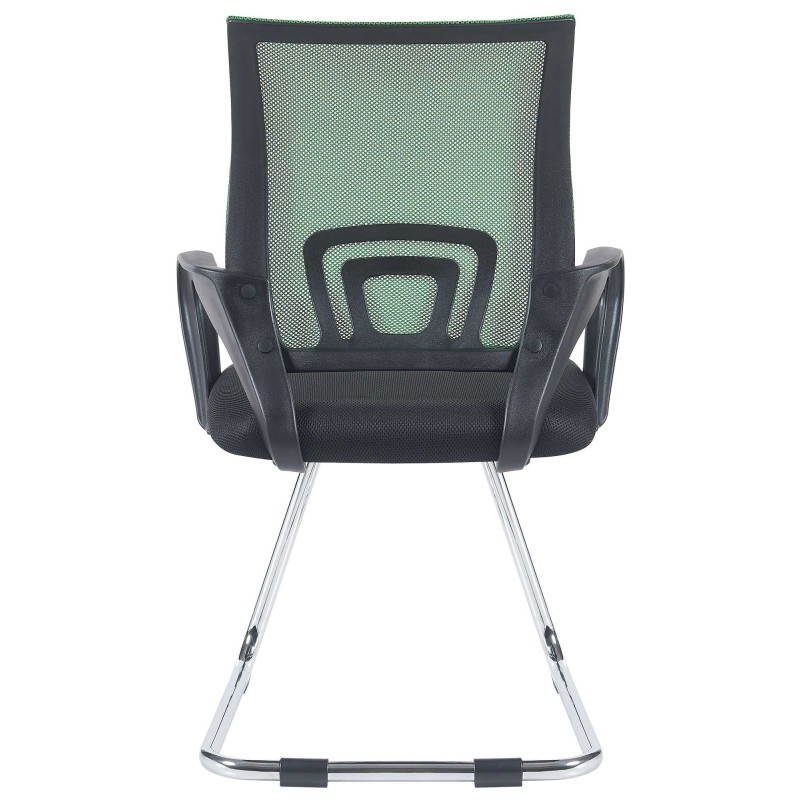 Silla de visita verde Eureka