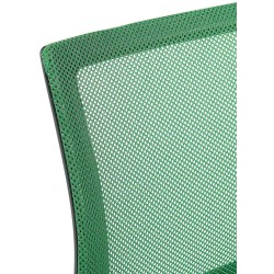 Silla de visita verde Eureka