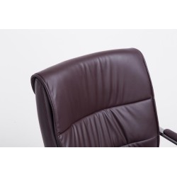 Silla de visita marrón Sievert