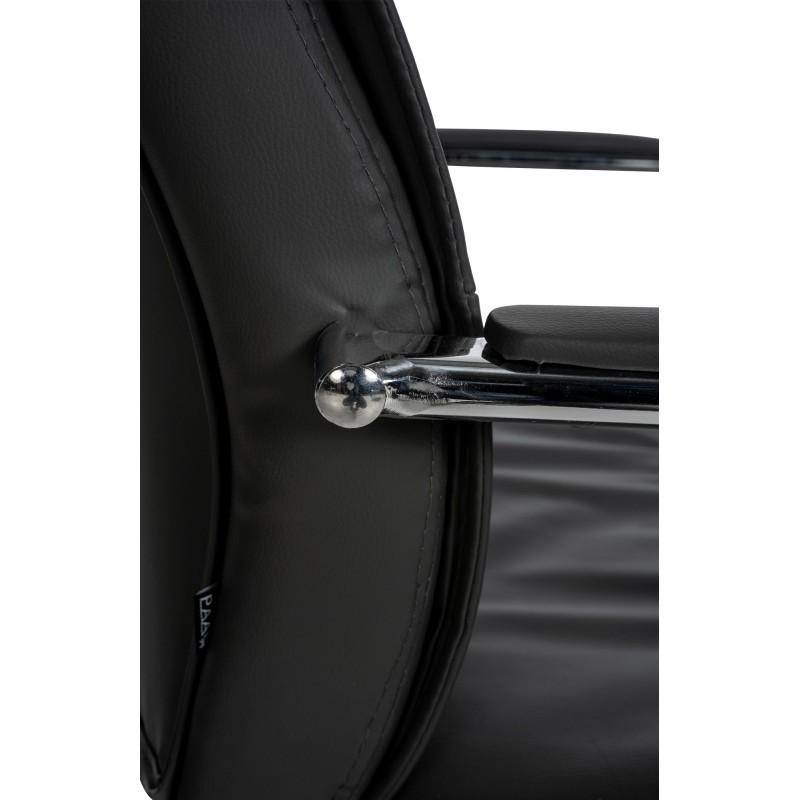 Silla de visita gris Sievert