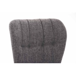 Silla Elda, tapizado: gris claro natural