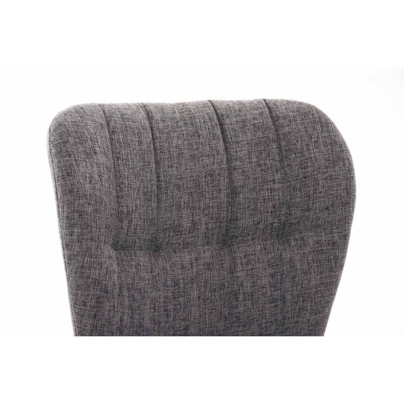 Silla Elda, tapizado: gris claro natural