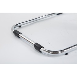 Silla de visita Sievert, tela negra