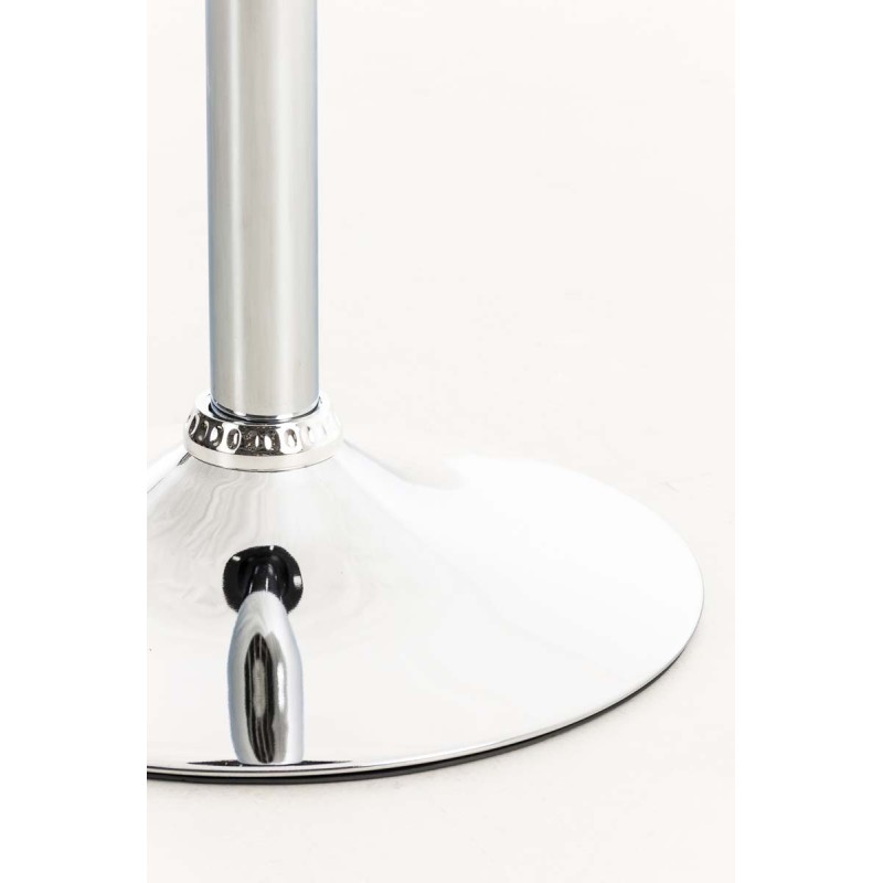 Sillón Emil, piel sintética, color crema