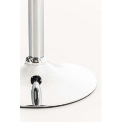 Sillón Emil, tapizado en tela color crema