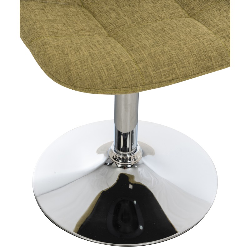 Silla Emil, tela verde