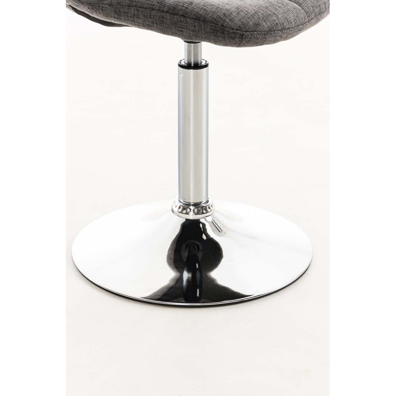 Sillón Emil, tela gris claro