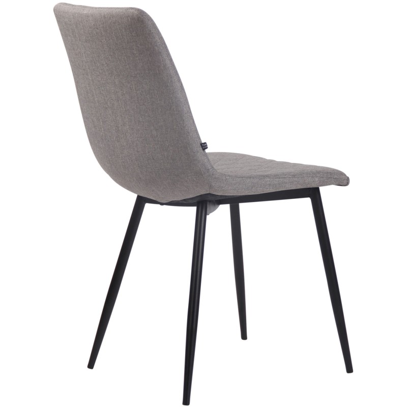 Silla Telde, tela gris