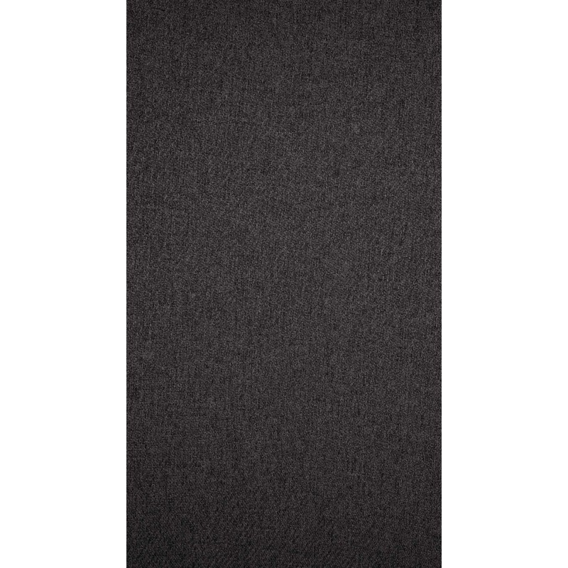 Silla de comedor Zadar, tapizada en tela gris oscuro antigua.