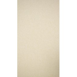 Silla de comedor Zadar, tapizada en tela color crema claro antigua.