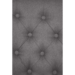 Silla de comedor Lisburn, tela gris