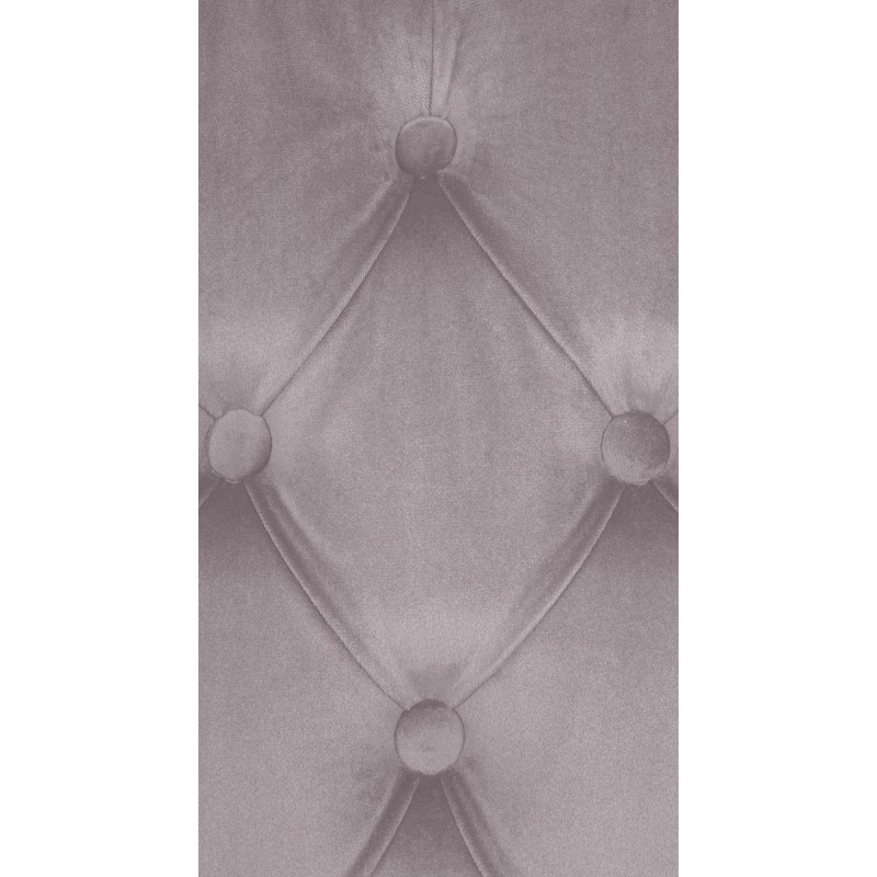 Silla de comedor Lisburn en terciopelo gris