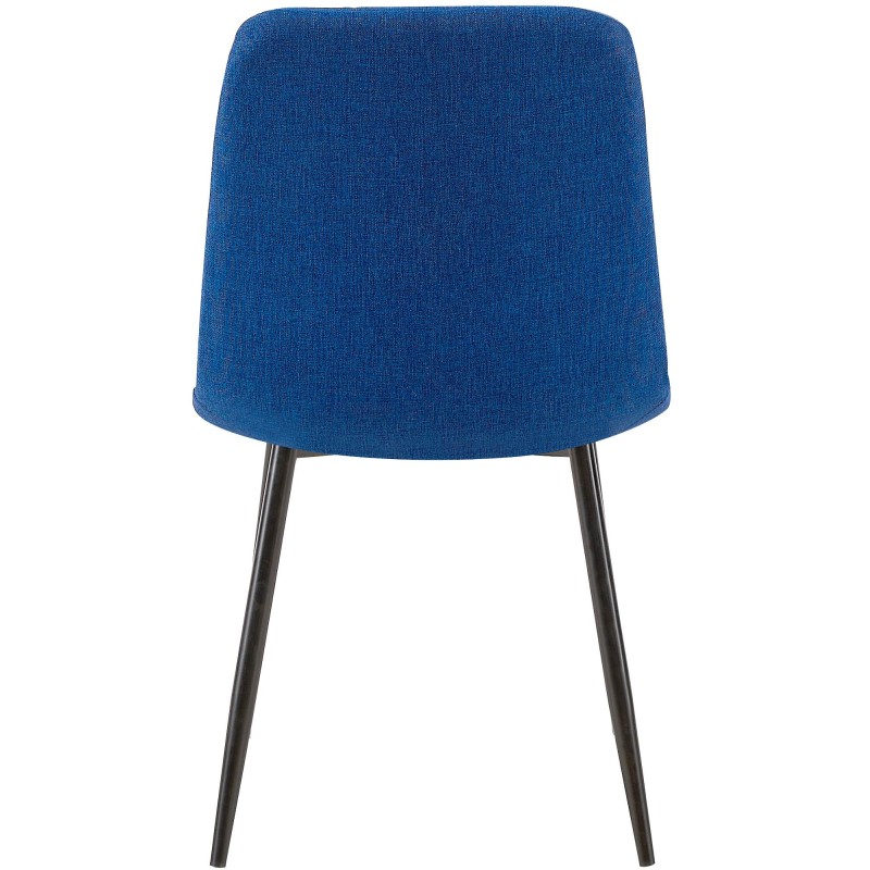 Silla Dijon, tela azul