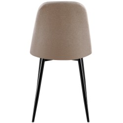 Silla Giverny, tela gris