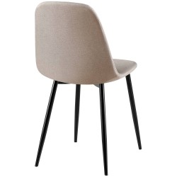 Silla Giverny, tela gris