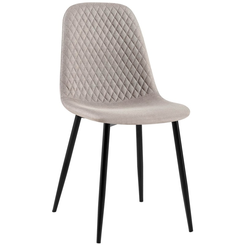 Silla Giverny, tela gris