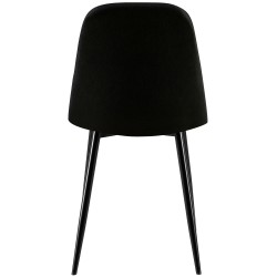 Silla Giverny, tela negra