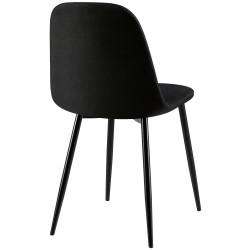 Silla Giverny, tela negra