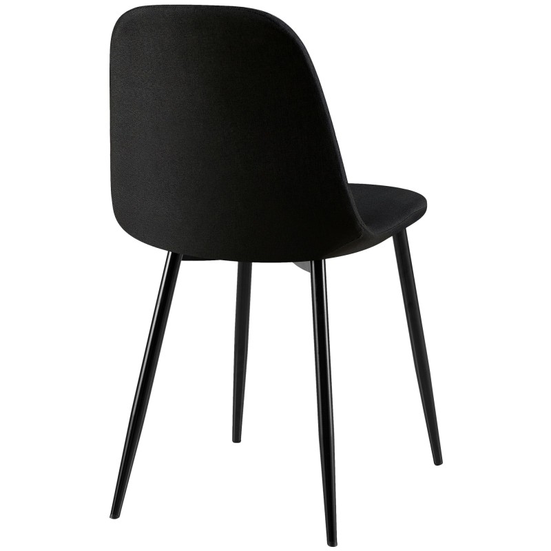 Silla Giverny, tela negra