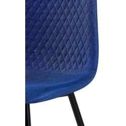Silla Giverny, tela azul