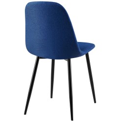 Silla Giverny, tela azul