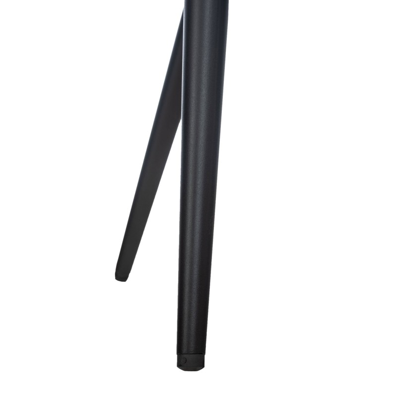 Silla de comedor Langford, piel sintética, color crema