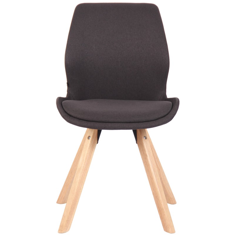 Silla Luna, tela negra