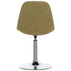 Juego de 2 sillas Emil en tela verde