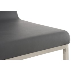 Juego de 2 sillas de comedor Colmar grises