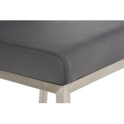 Juego de 2 sillas de comedor Colmar grises