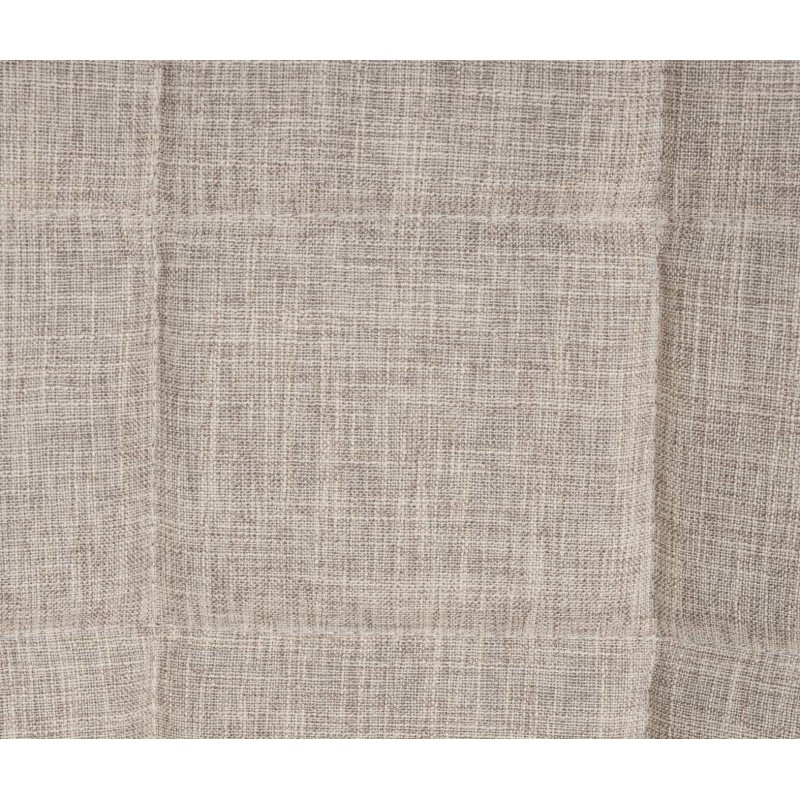 Sillón Tom, tapizado en tela color crema