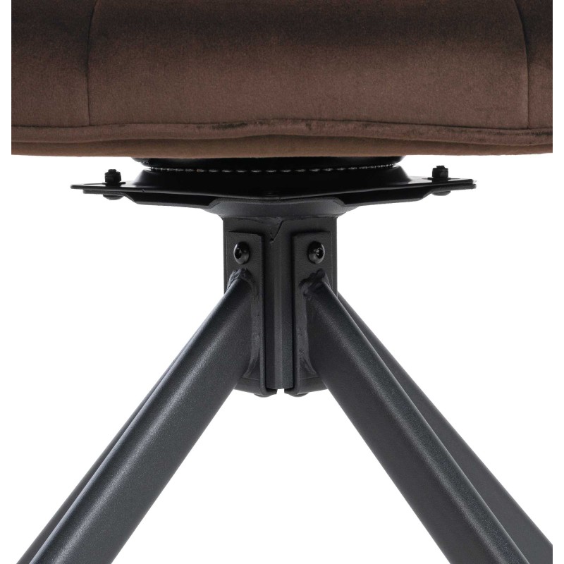 Sillón Westport, terciopelo, marrón