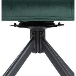 Sillón Westport, terciopelo, verde