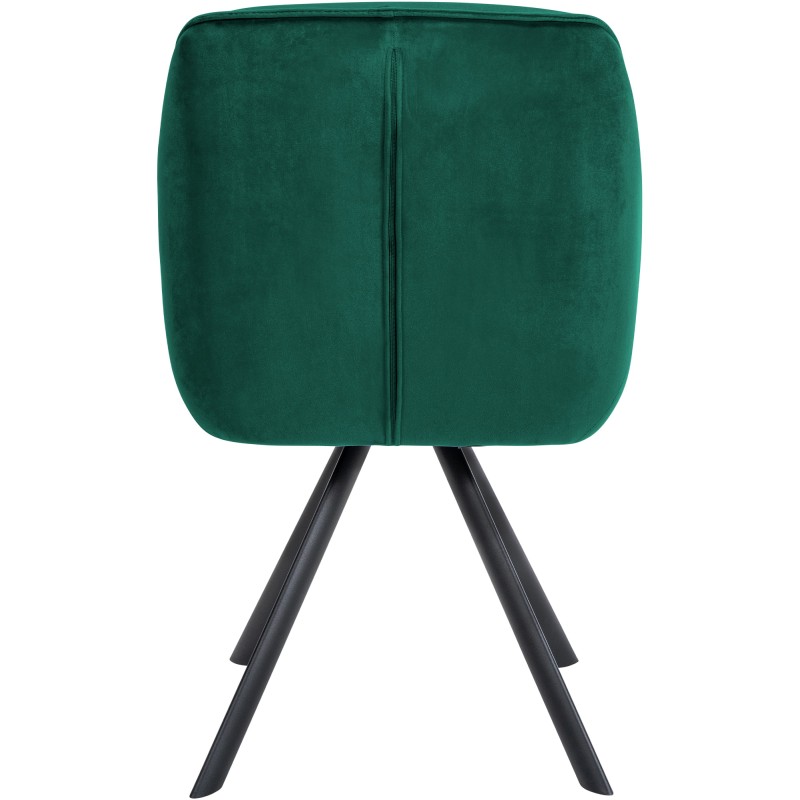 Sillón Russell, terciopelo, verde