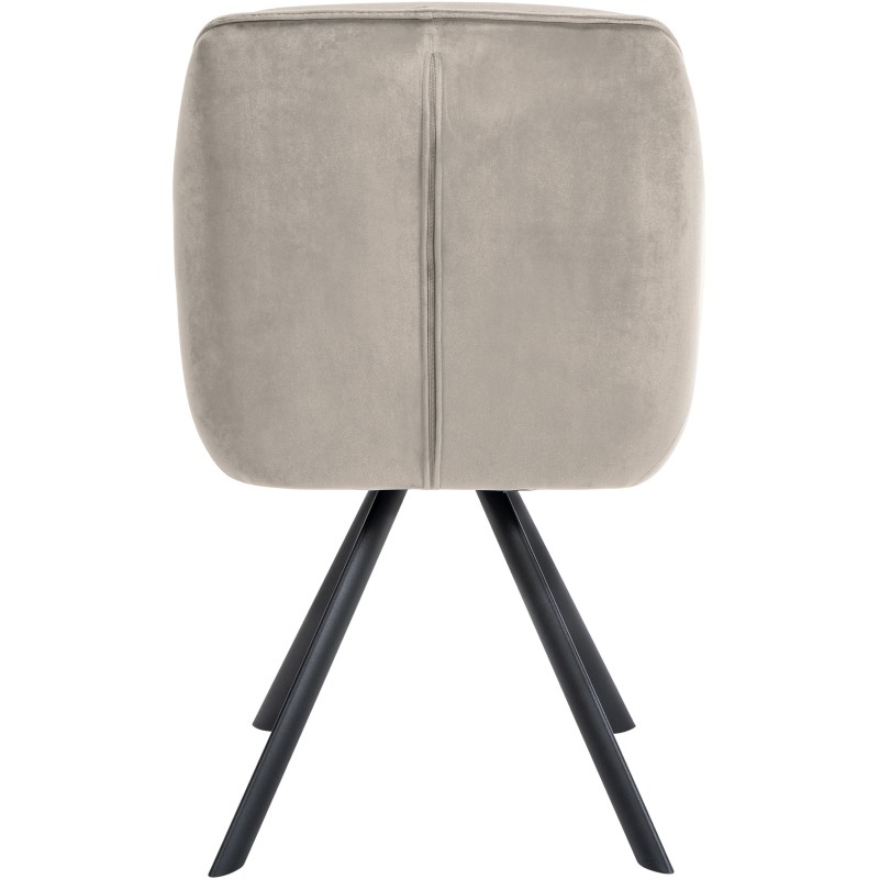 Sillón Russell, terciopelo gris