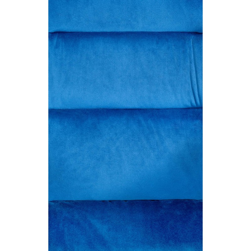 Sillón Russell, terciopelo, azul