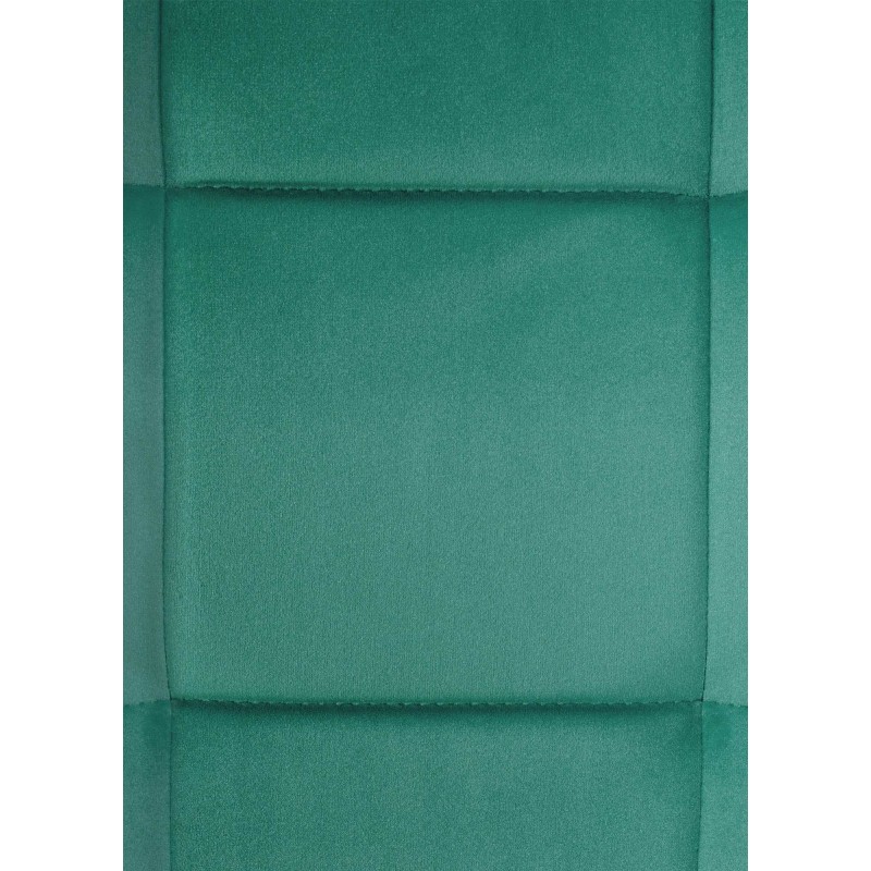 Silla de comedor Vermont, terciopelo verde