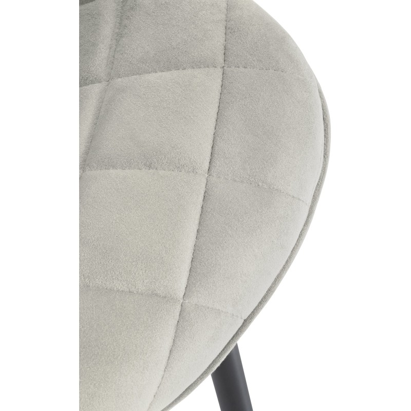 Muelles de silla de terciopelo color crema