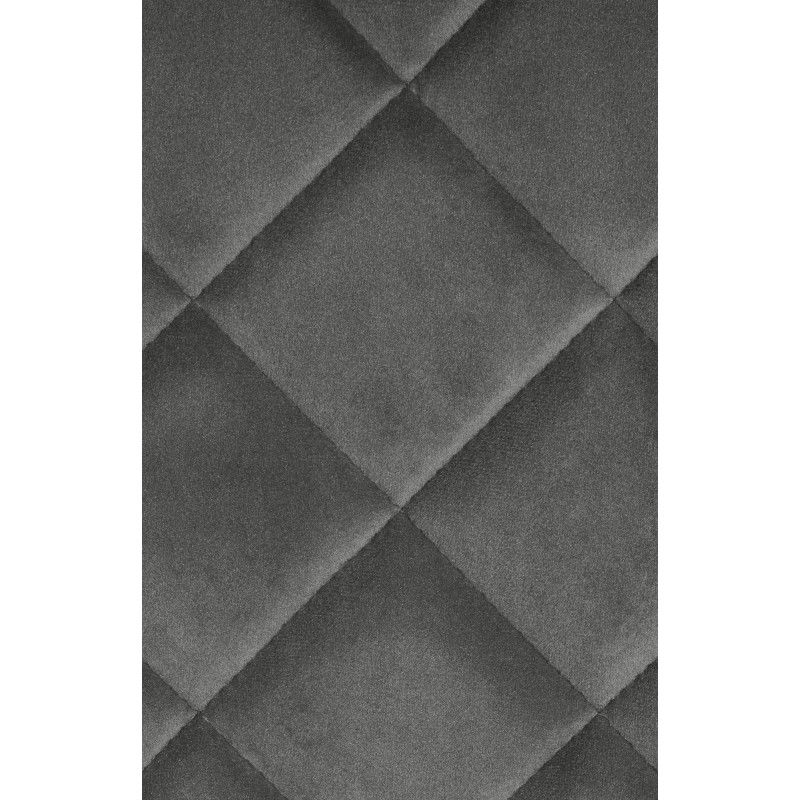 Muelles de silla de terciopelo gris