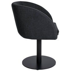 Silla Gambo, fieltro, antracita