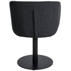 Silla Gambo, fieltro, antracita