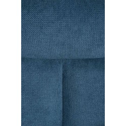 Silla de comedor Vilas, tela azul
