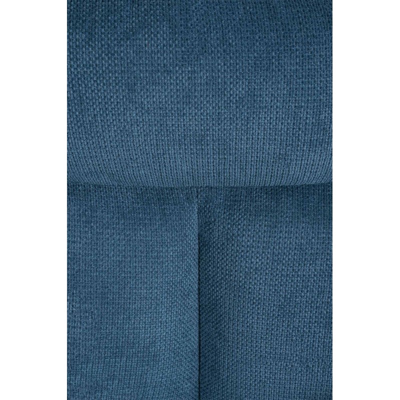 Silla de comedor Vilas, tela azul