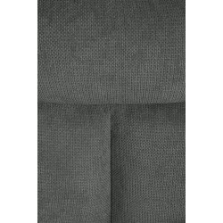Silla de comedor Vilas, tela gris