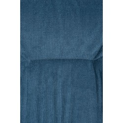 Silla de comedor Jules, tela azul