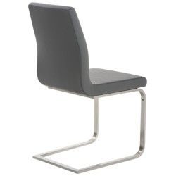 Juego de 2 sillas de comedor Belfort grises