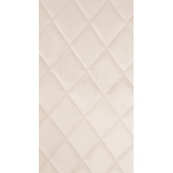 Juego de 4 sillas Telde en terciopelo color crema