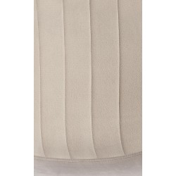 Silla de comedor Baxter, terciopelo gris